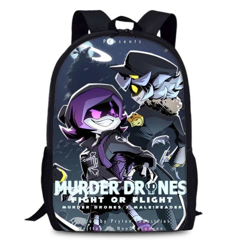 Drones - Murder Drones Anime Peripheral Backpack Versatile