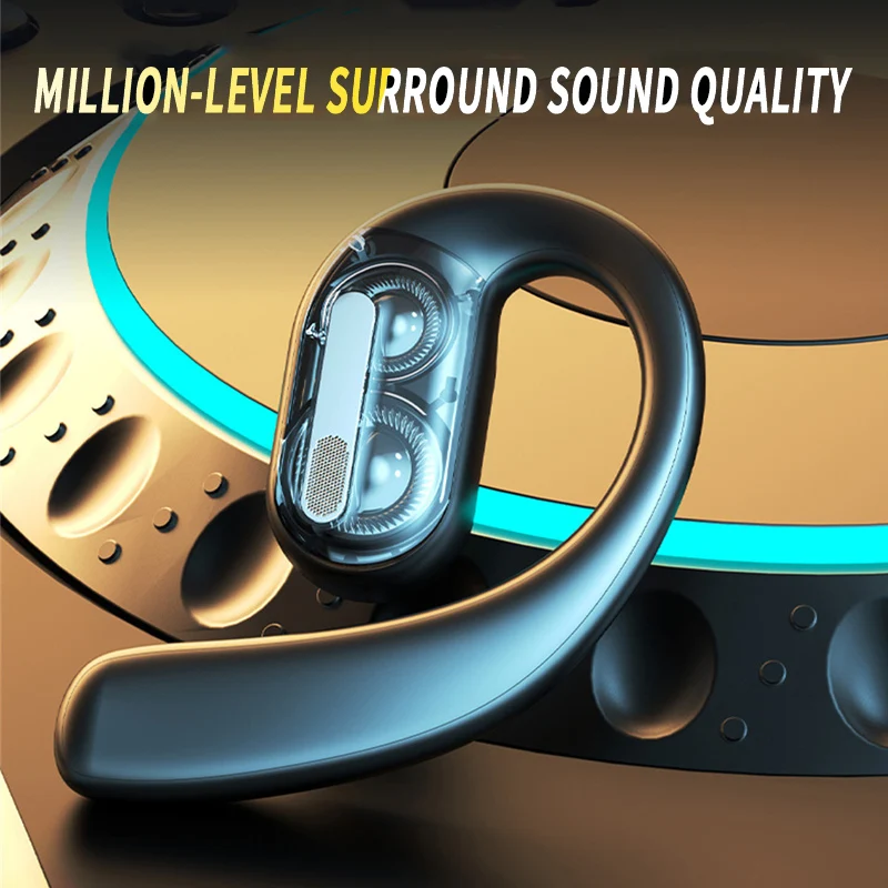 Open Ear Air Conduction Headphones - Wireless Bluetooth Headphones Full Open Headset