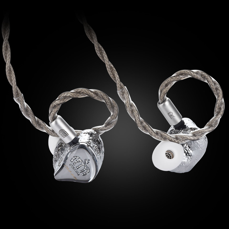 Planar Magnetic Iem Earphones - EarAcoustic VSA-PM Crown 11.4mm Planar Ribbon