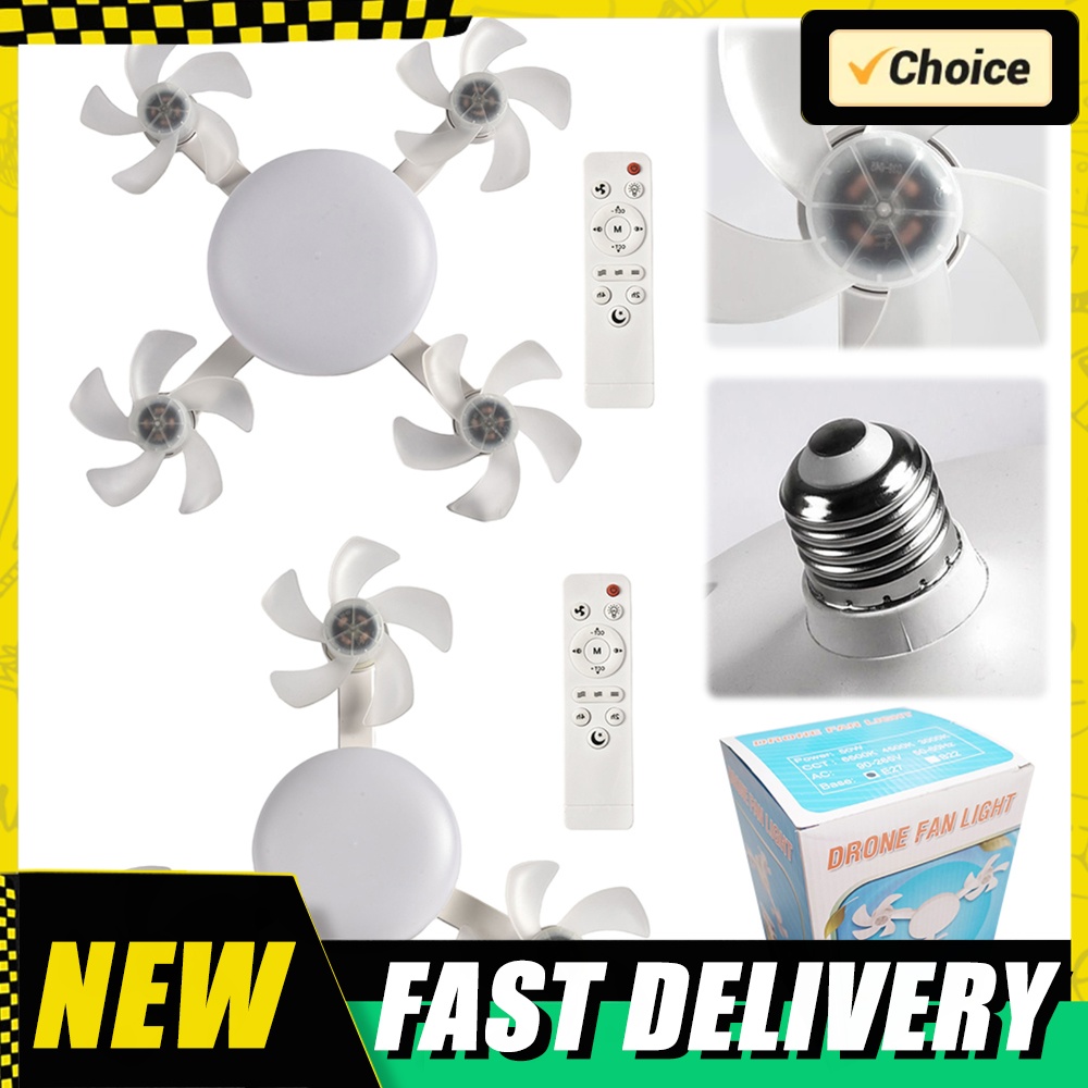 Drones - E26/E27 Screw in Ceiling Fan Light