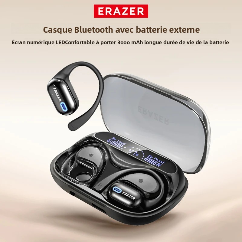 Sleep Mask Headphones Bluetooth - ERAZER XP18 Bluetooth V6 Earphones AI