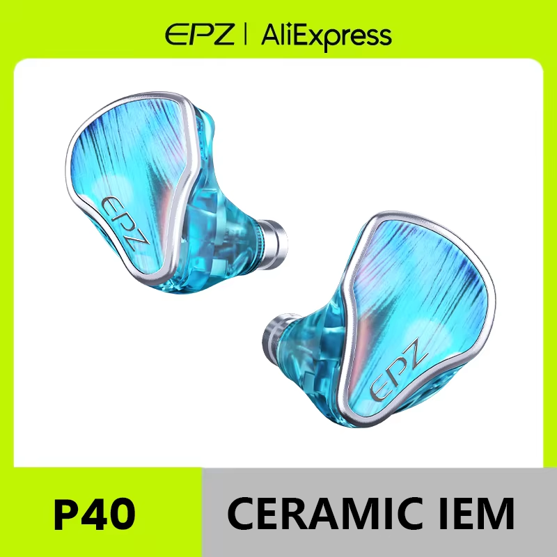 Planar Magnetic Iem Earphones - EPZ P40 Star Trails PZT Ceramic