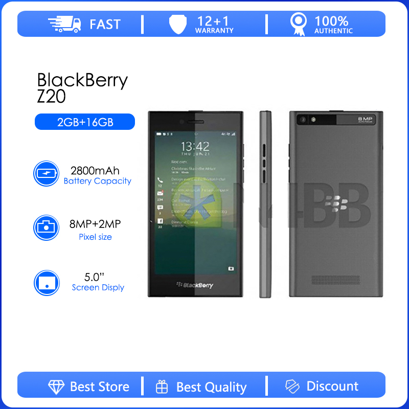 Cameras - Blackberry Leap Z20 Refurbished-Original Dual Core
