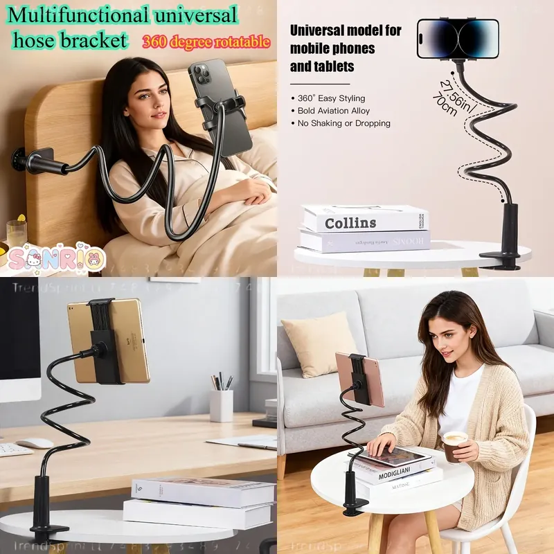 Tablets - 360 Degree Flexible Hose Phone Holder