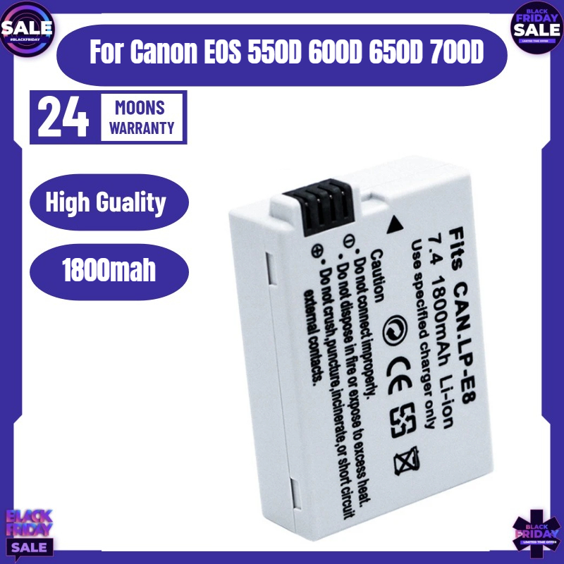 Drones - New LP-E8 Camera Battery for Canon