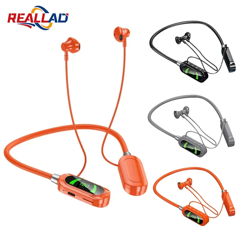 Magnetic Neckband Sports Earphones - New YG07 Wireless Earphones 5.3 Neckband