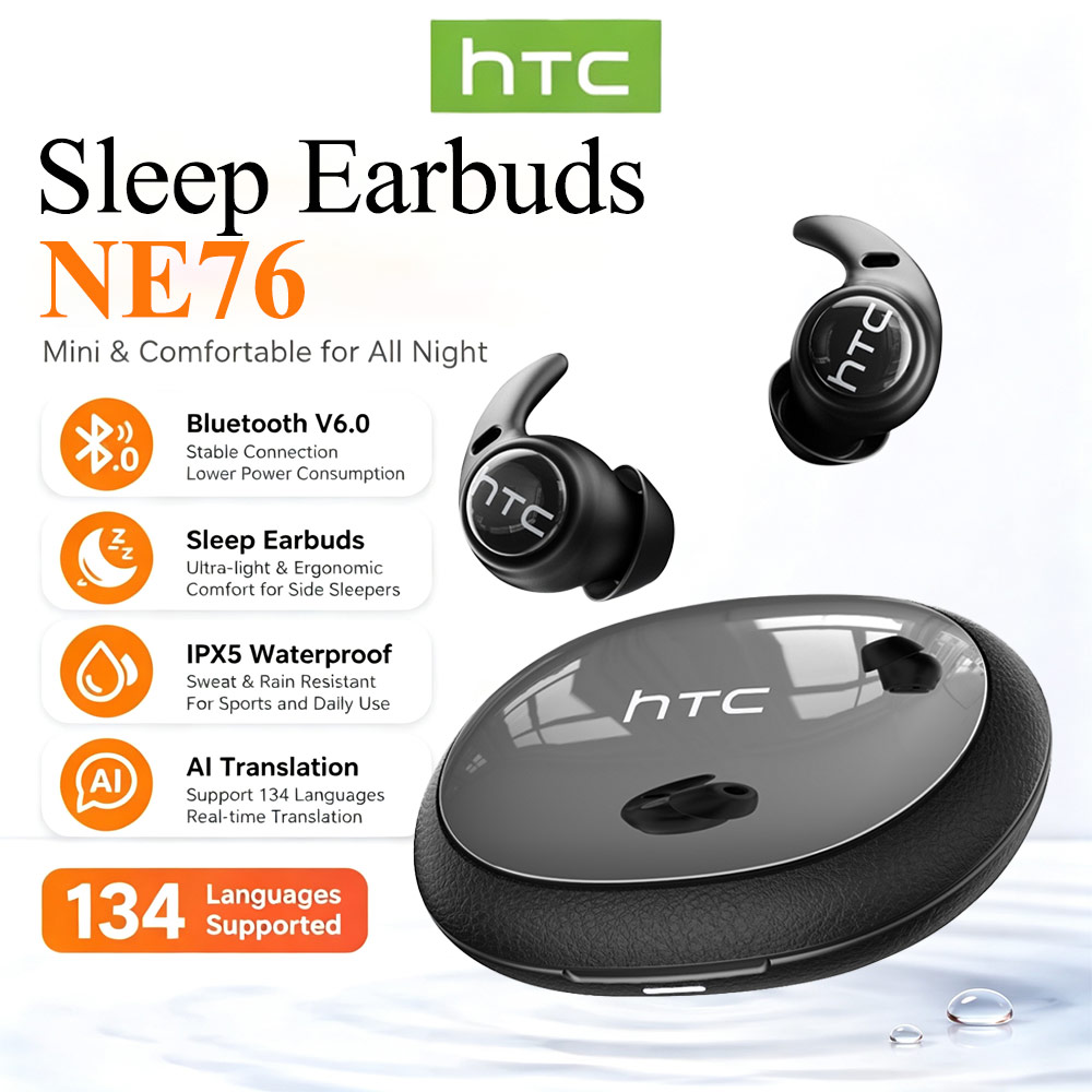 Sleep Mask Headphones Bluetooth - Sleeping Noise Reduction Earbuds HTC Original