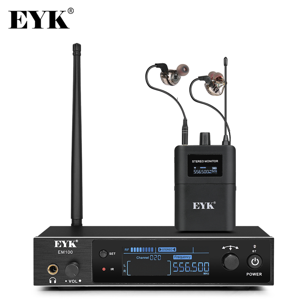 In Ear Monitors For Singers - EYK EM100 In Ear Monitor System