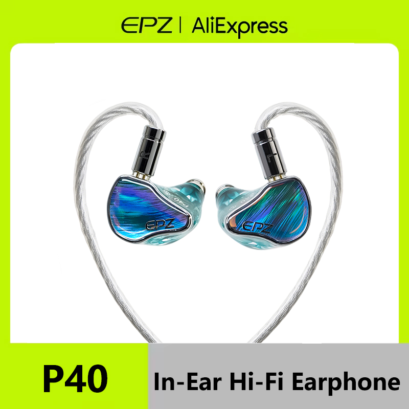 Planar Magnetic Iem Earphones - EPZ P40 In-Ear Earphone HiFi IEMs