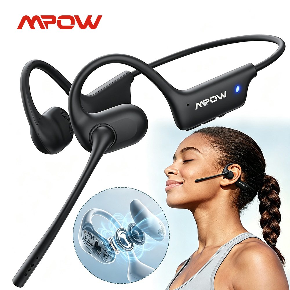 Open Ear Air Conduction Headphones - Mpow O1 Open Ear Sport Headphones