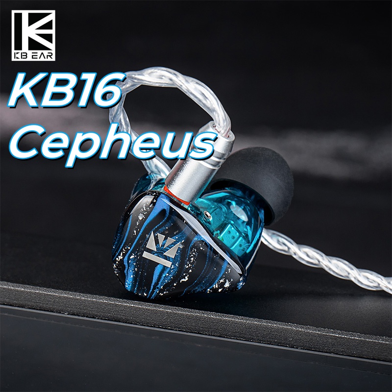Planar Magnetic Iem Earphones - KBEAR Cepheus KB16 In Ear Wired