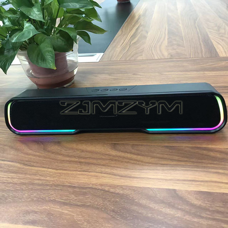 Rgb Computer Soundbar For Pc - RGB lights Bluetooth Speaker Theater Soundbar