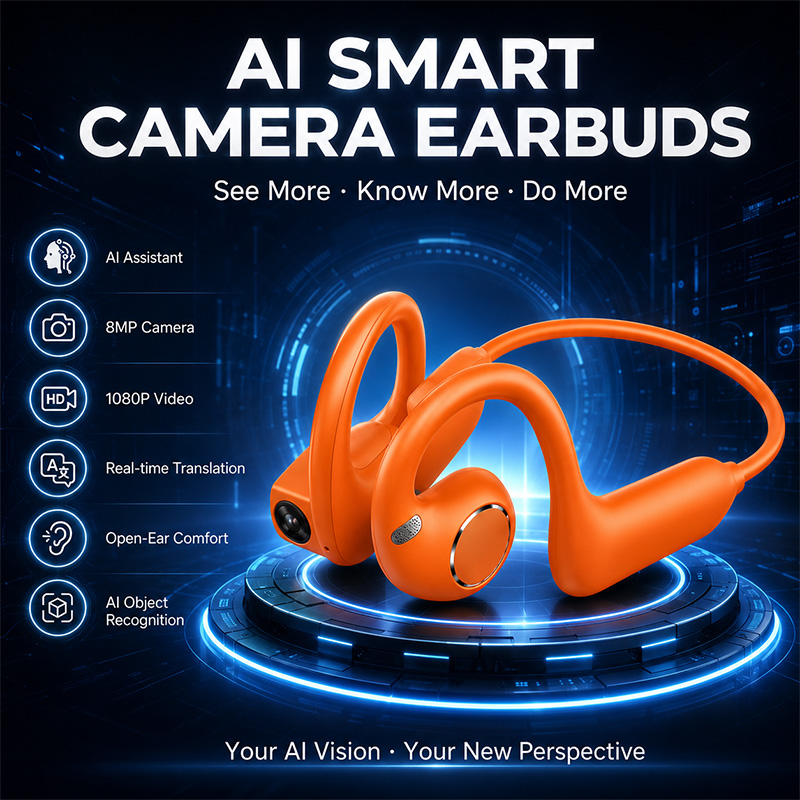 Headphones - 2026 New Smart Earphones Dynamic Sound