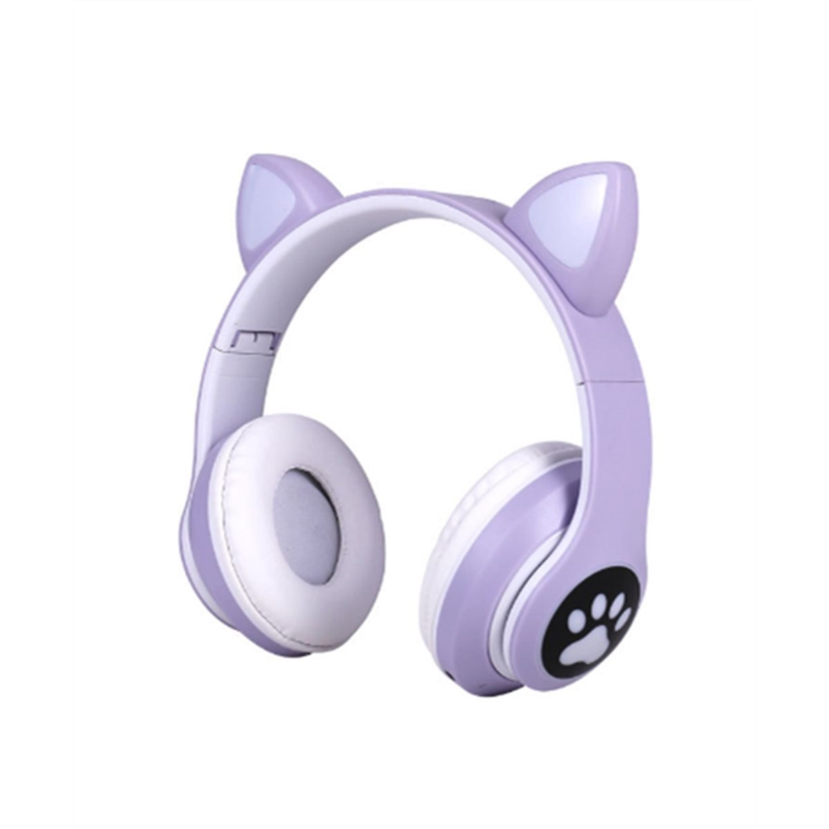 Cat Ear Bluetooth Headset Led - DT75BG Cute Cat Ear Bluetooth Compatible