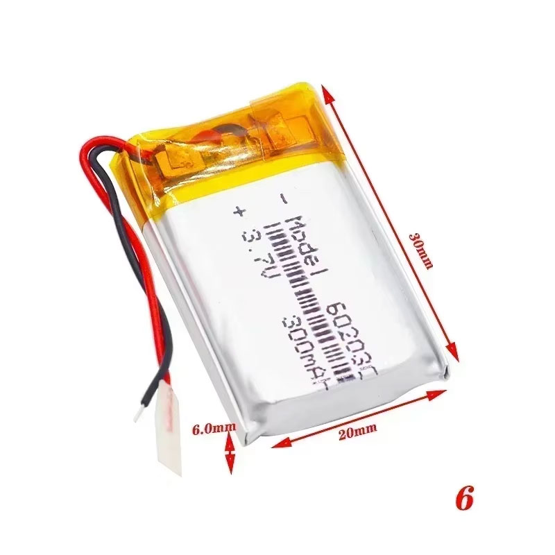 3.7V 300mAh 602030 Lithium Bat - Smartwatches review and price