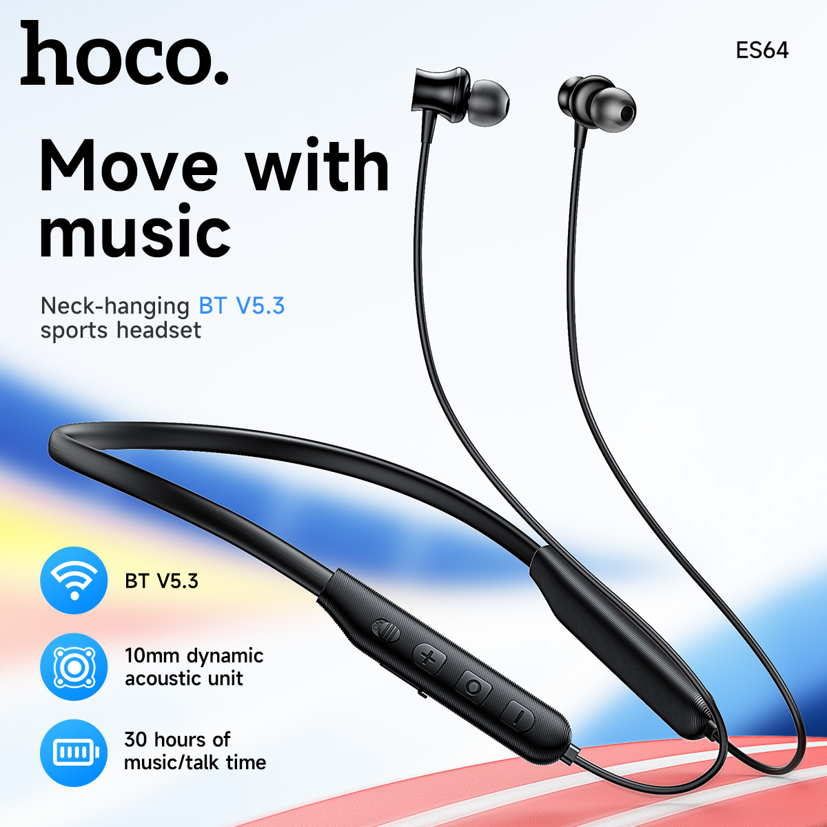 HOCO Neckband Wireless Bluetoo - Magnetic Neckband Sports Earphones review and price