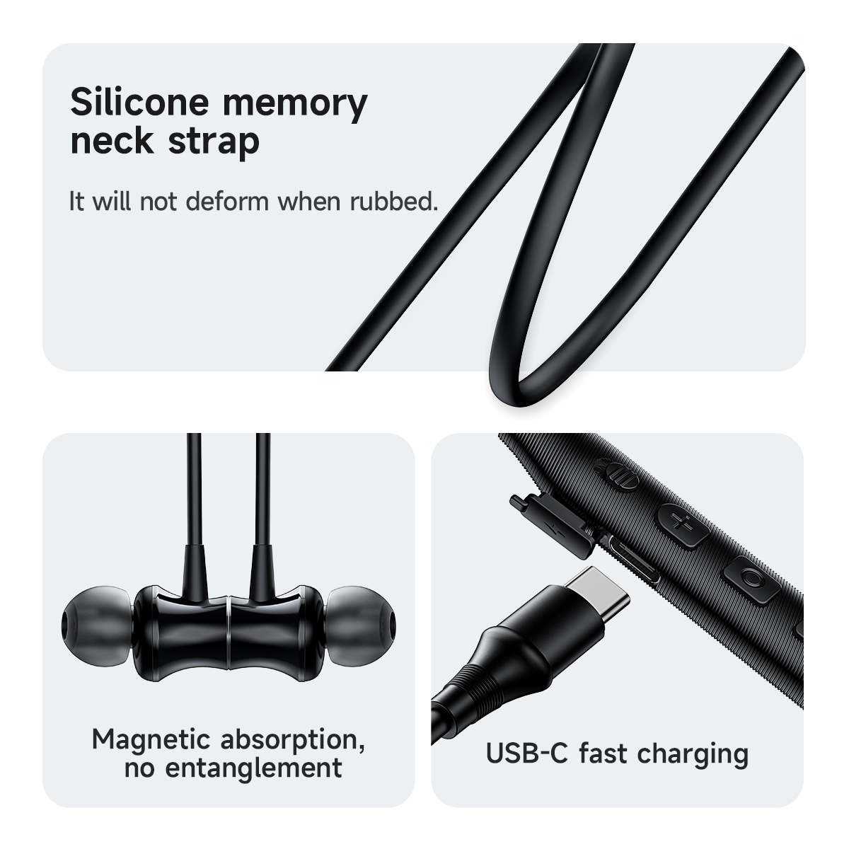 HOCO Neckband Wireless Bluetoo - Magnetic Neckband Sports Earphones review and price