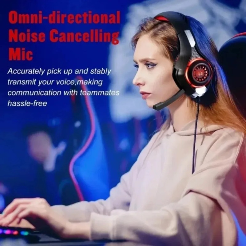 Wired Gaming Headset Over Ear  - Gaming Headset With Mic Rgb review and price