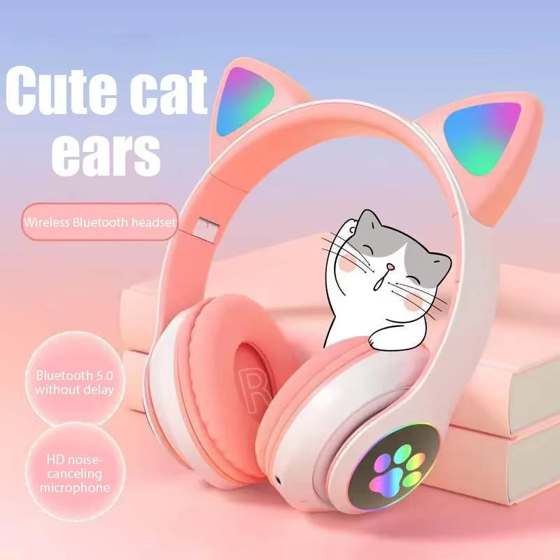 JST-28 Wireless Headphones Cat - Anc Wireless Over Ear Headphones review and price