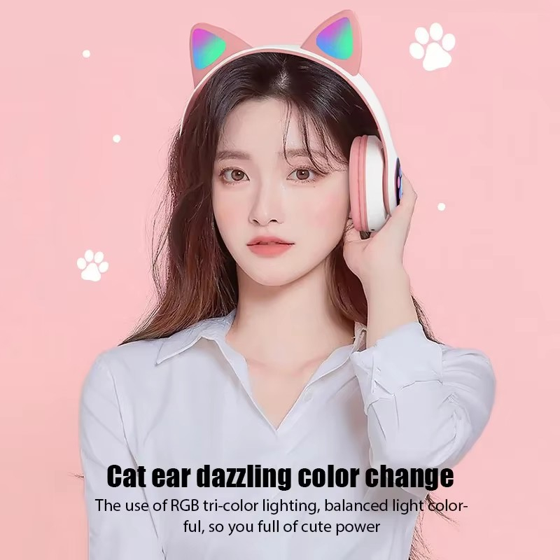 JST-28 Wireless Headphones Cat - Anc Wireless Over Ear Headphones review and price