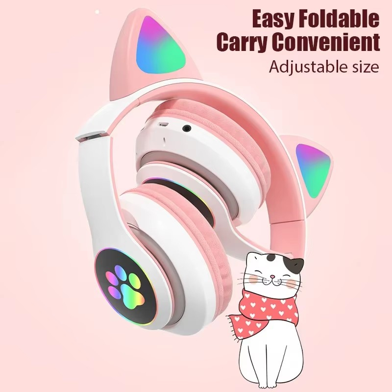 JST-28 Wireless Headphones Cat - Anc Wireless Over Ear Headphones review and price