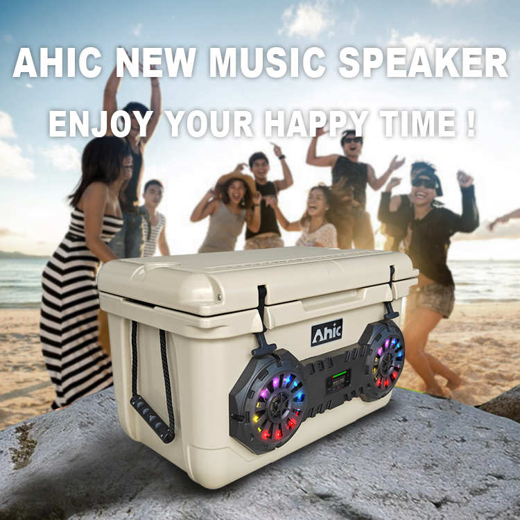 45L Portable Rotomolded Cooler - Speakers review and price