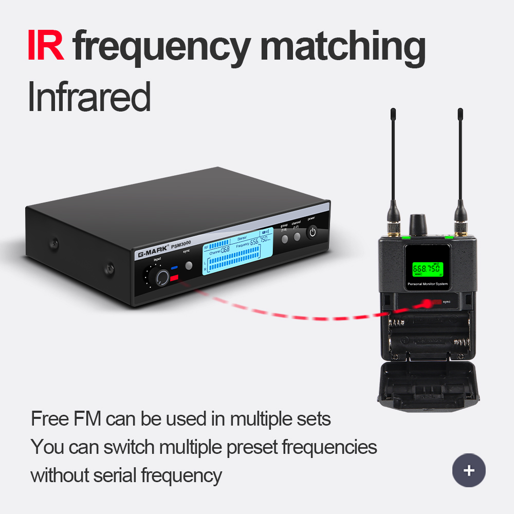 Wireless In-Ear Monitor G-MARK - In Ear Monitors For Singers review and price