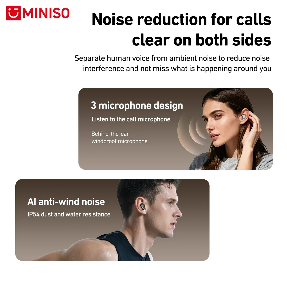 MINISO MS105 Bluetooth Earphon - Type C Wired Earphones With Mic review and price