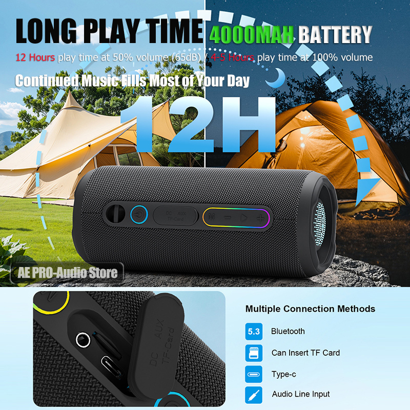30W Portable Bluetooth Speaker - Portable Bluetooth Speaker Waterproof Ipx7 review and price