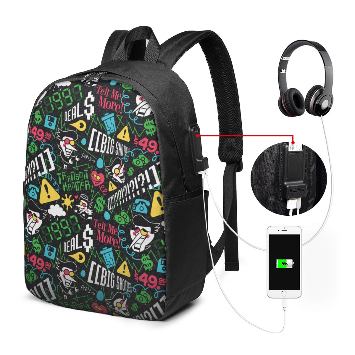 Deltarune SPAMTON G Backpack T - Laptops review and price