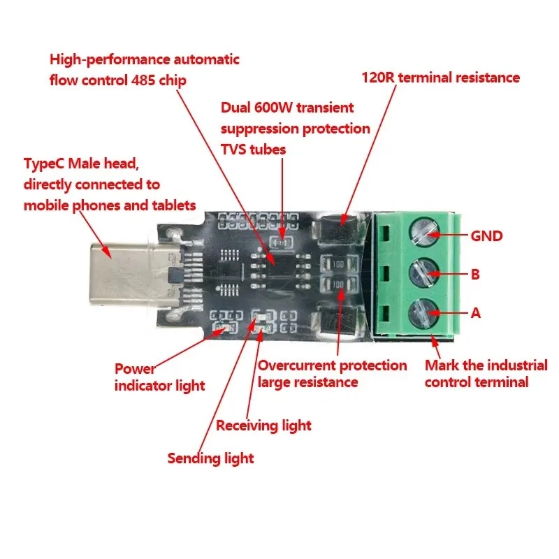 Android Type-C to 485 Module P - Tablets review and price