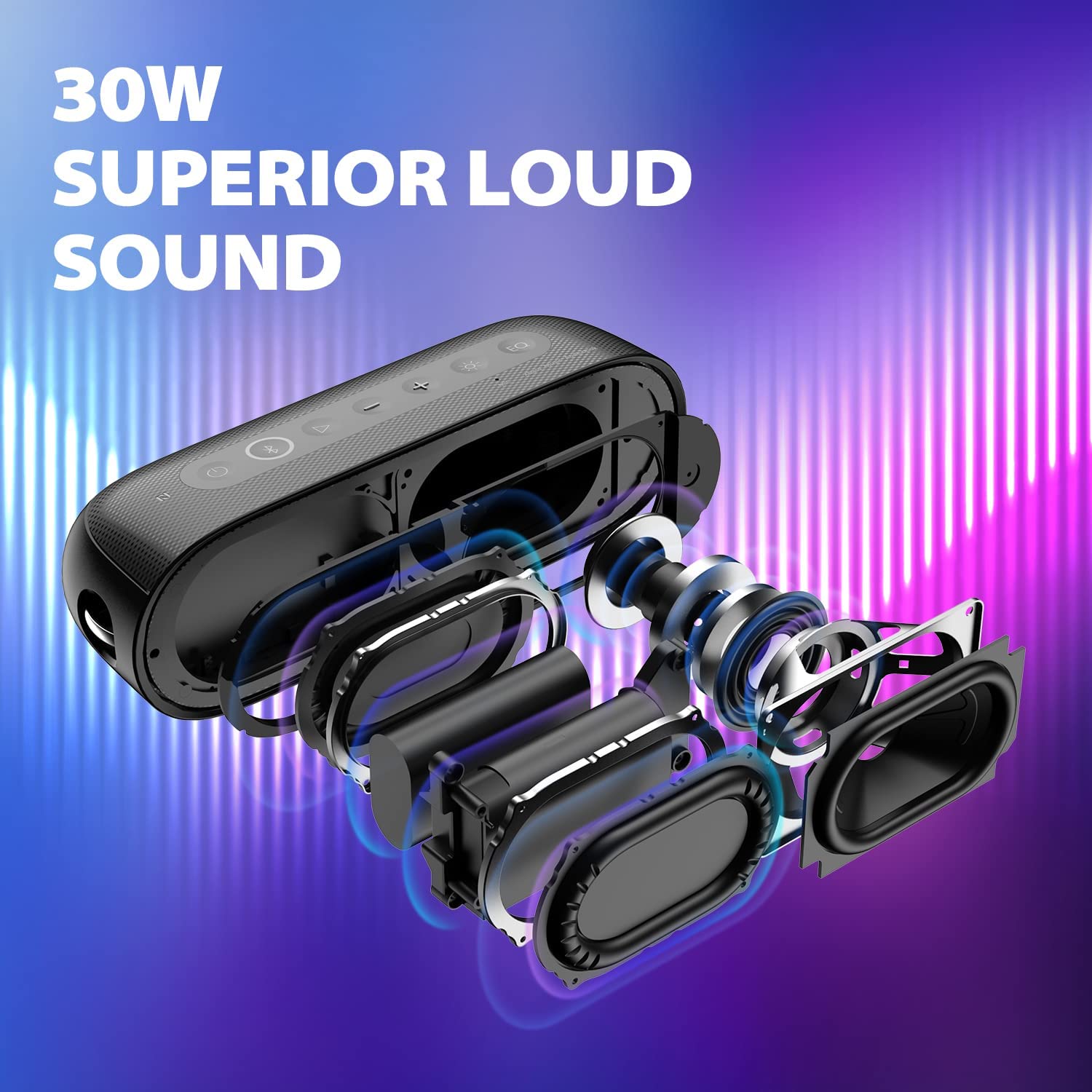 Tribit 30W Outdoor Portable Sp - Portable Bluetooth Speaker Waterproof Ipx7 review and price