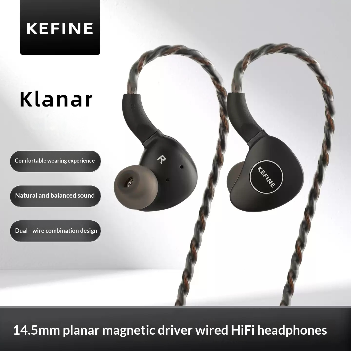 KEFINE Klanar 14.5mm Planar Ma - Planar Magnetic Iem Earphones review and price