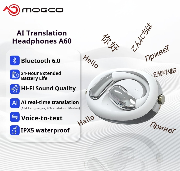 A60 Business AI Translator Ear - Headphones review and price