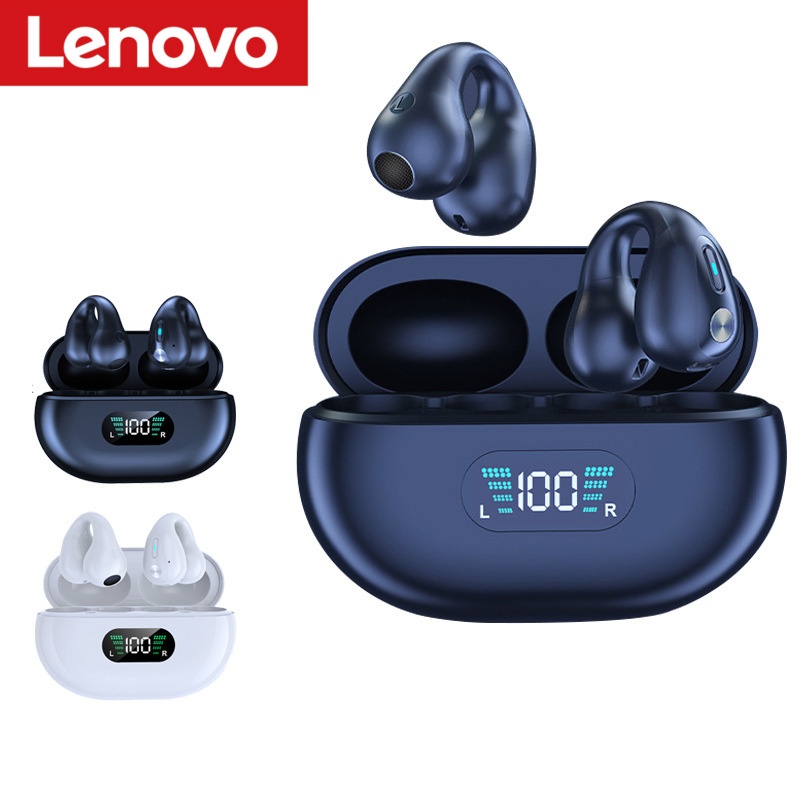 Lenovo Ear Clip-style Bluetoot - Anc Wireless Over Ear Headphones review and price