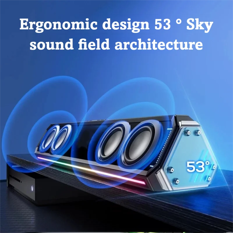Gaming Soundbar with RGB Light - Rgb Computer Soundbar For Pc review and price