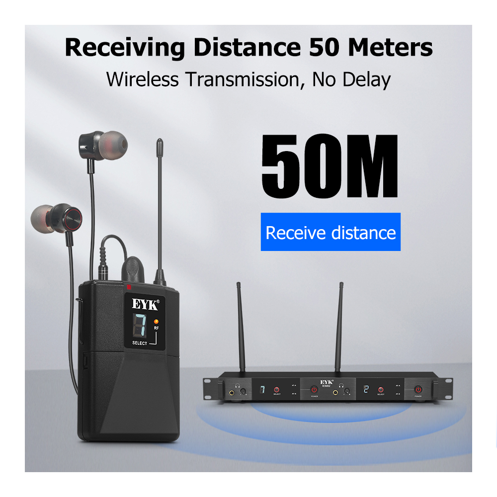 EYK IEM82 UHF Wireless In Ear  - In Ear Monitors For Singers review and price