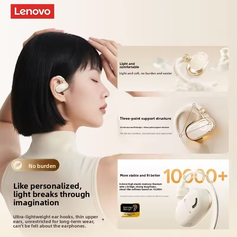 Lenovo EA366 Bluetooth Wireles - Anc Wireless Over Ear Headphones review and price