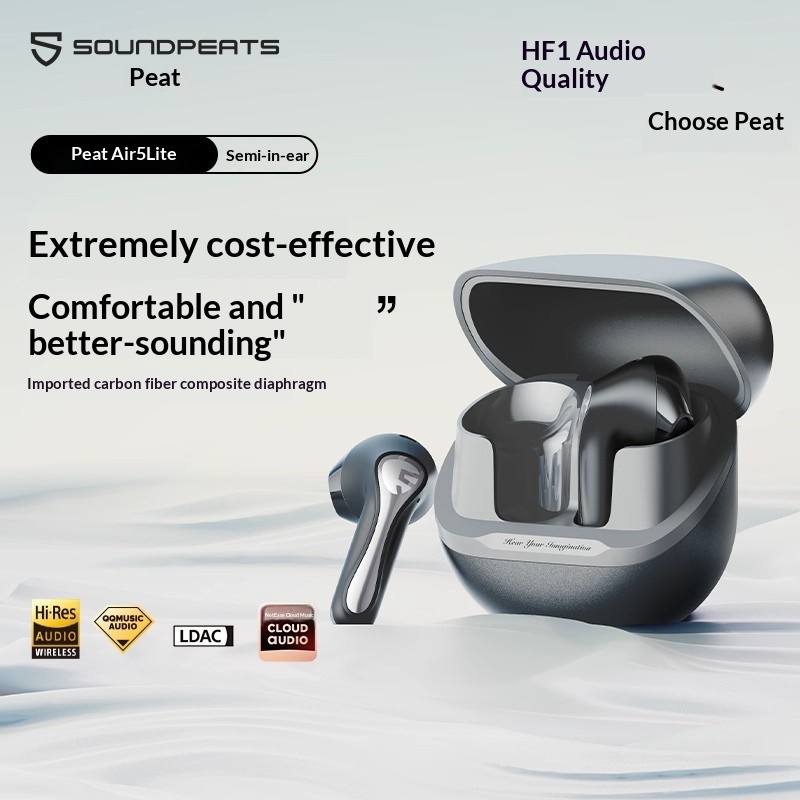 SoundPEATS Air5 Lite Bluetooth - Headphones review and price