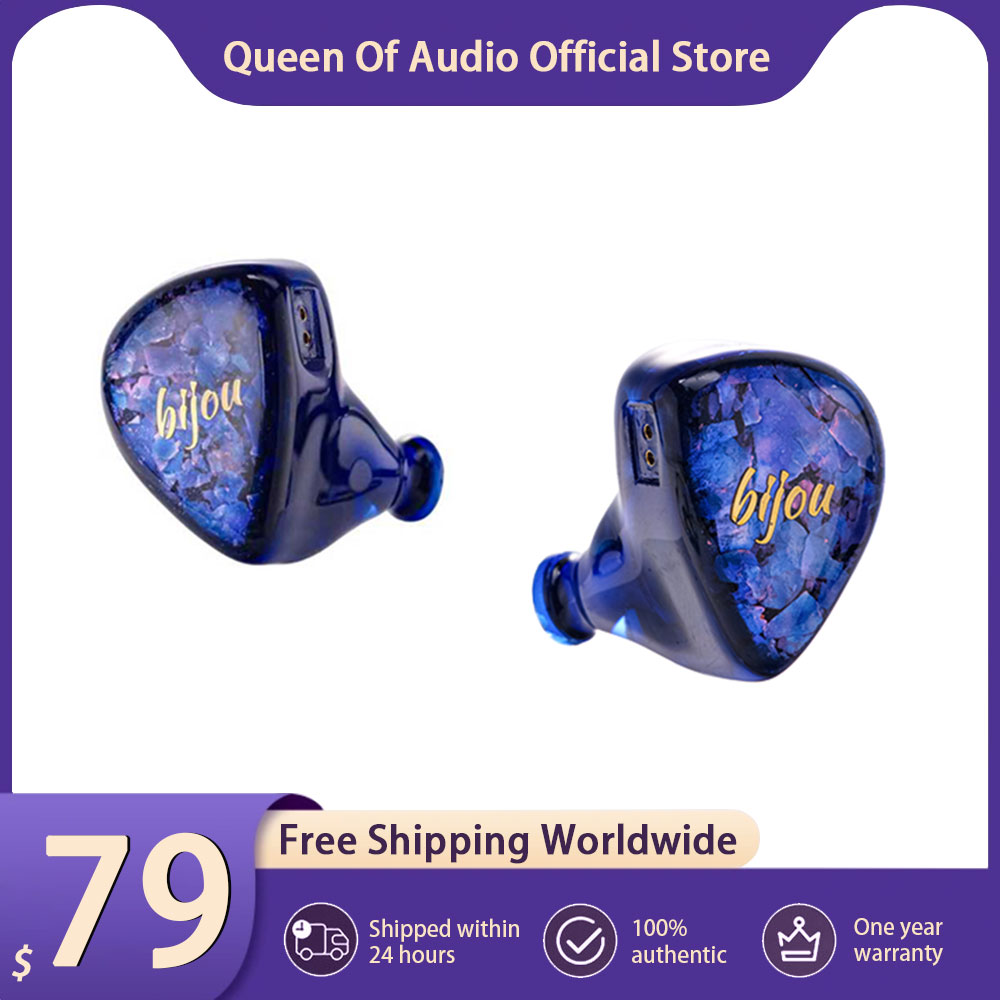 New QoA Bijou Headphone 1DD+1B - Planar Magnetic Iem Earphones review and price