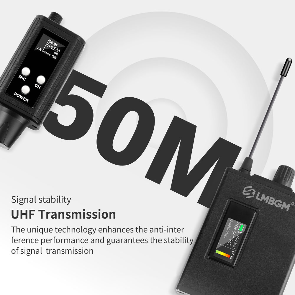 LMBGM SE9 UHF Wireless In Ear  - In Ear Monitors For Singers review and price