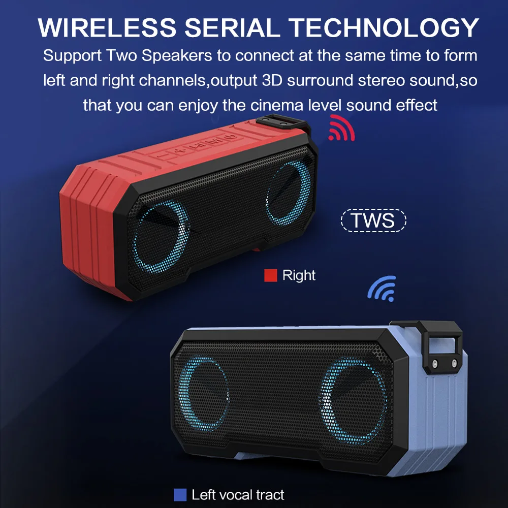Portable Bluetooth Speaker Wir - Portable Bluetooth Speaker Waterproof Ipx7 review and price
