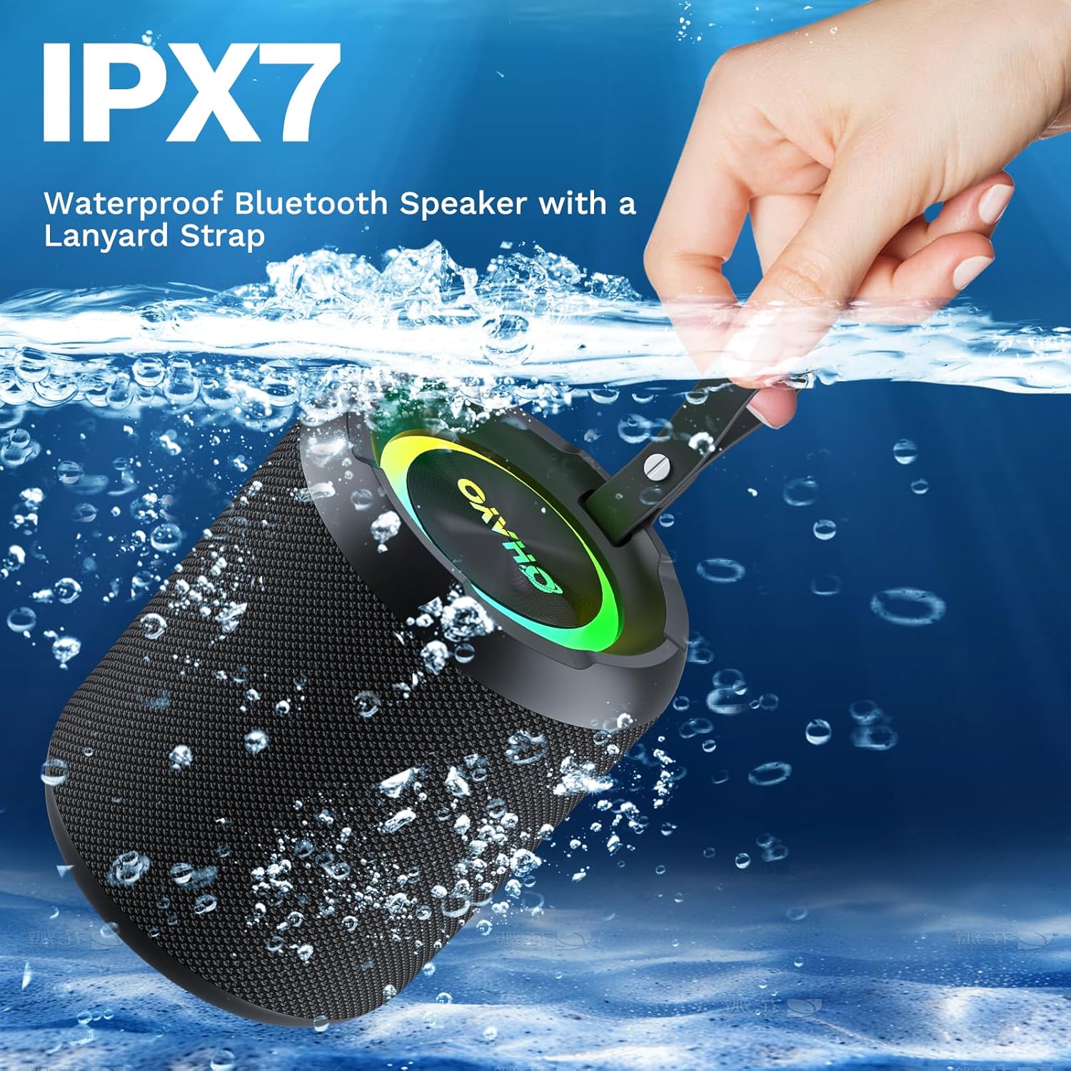 OHAYO 40W Wireless Portable Bl - Portable Bluetooth Speaker Waterproof Ipx7 review and price