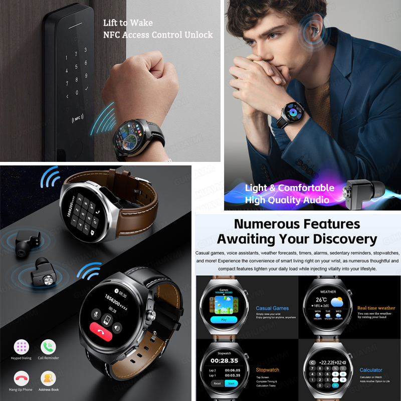 For Man Women New 2 in 1 Smart - Tws Earbuds Bluetooth 5.3 review and price