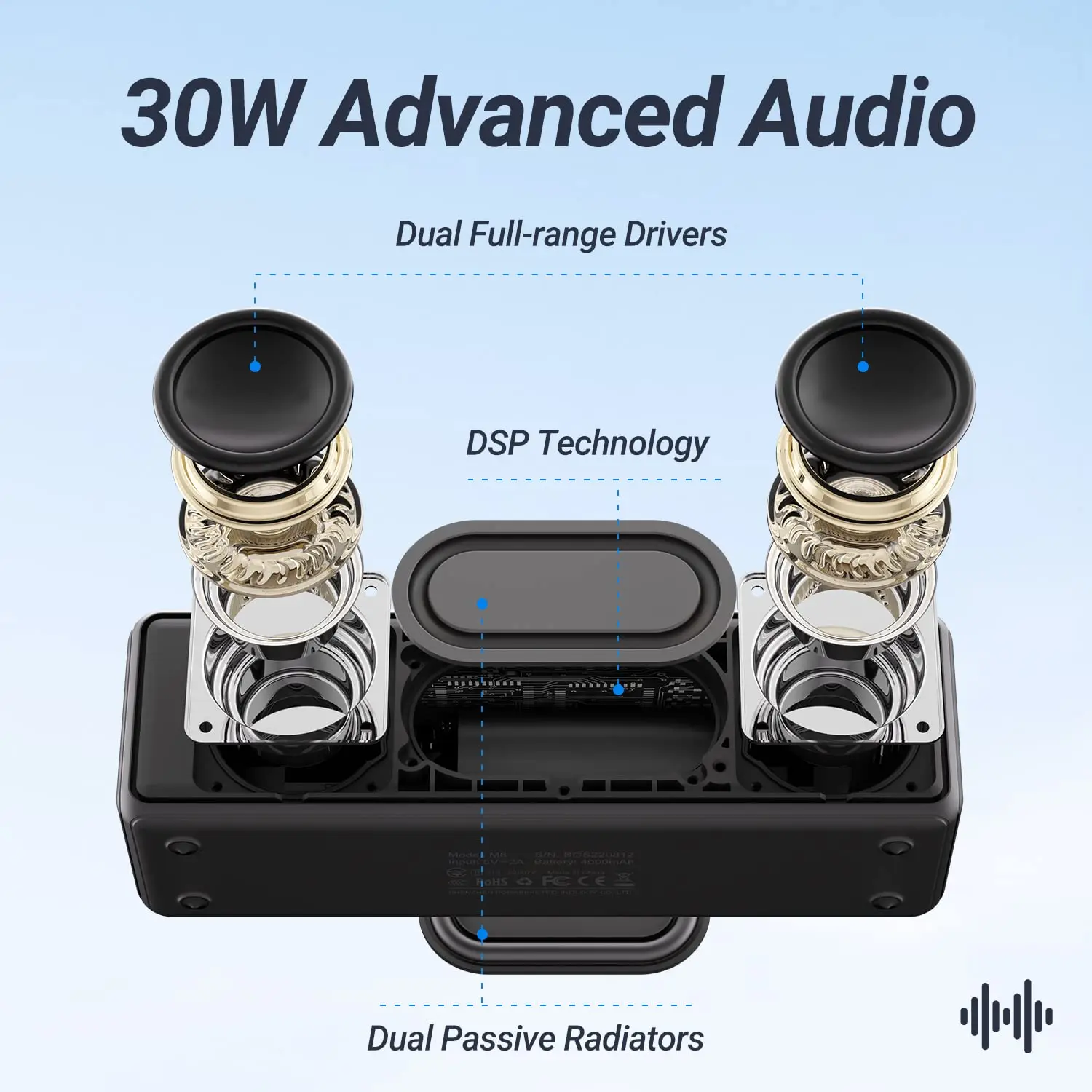 BOGASING M8 Wireless Bluetooth - Portable Bluetooth Speaker Waterproof Ipx7 review and price