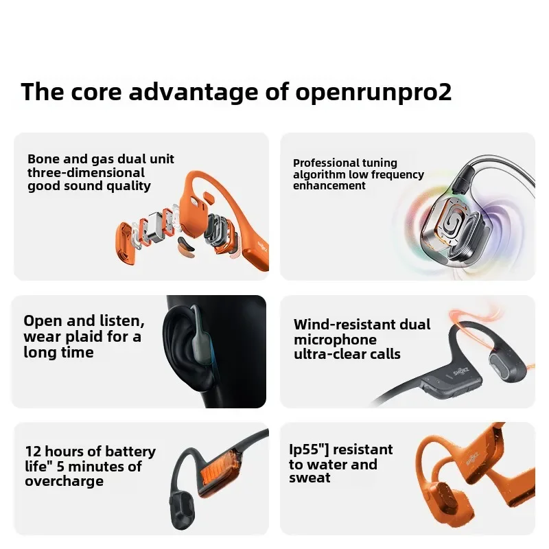 SHOKZ Earphones OpenRun Pro 2  - Bone Conduction Running Headphones review and price