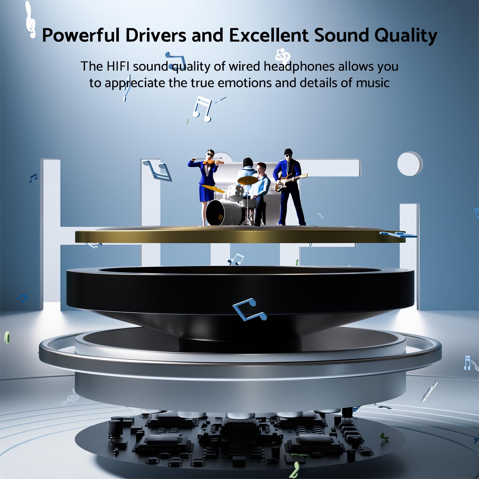 In-Ear Wired Headphone HiFi Mu - Type C Wired Earphones With Mic review and price