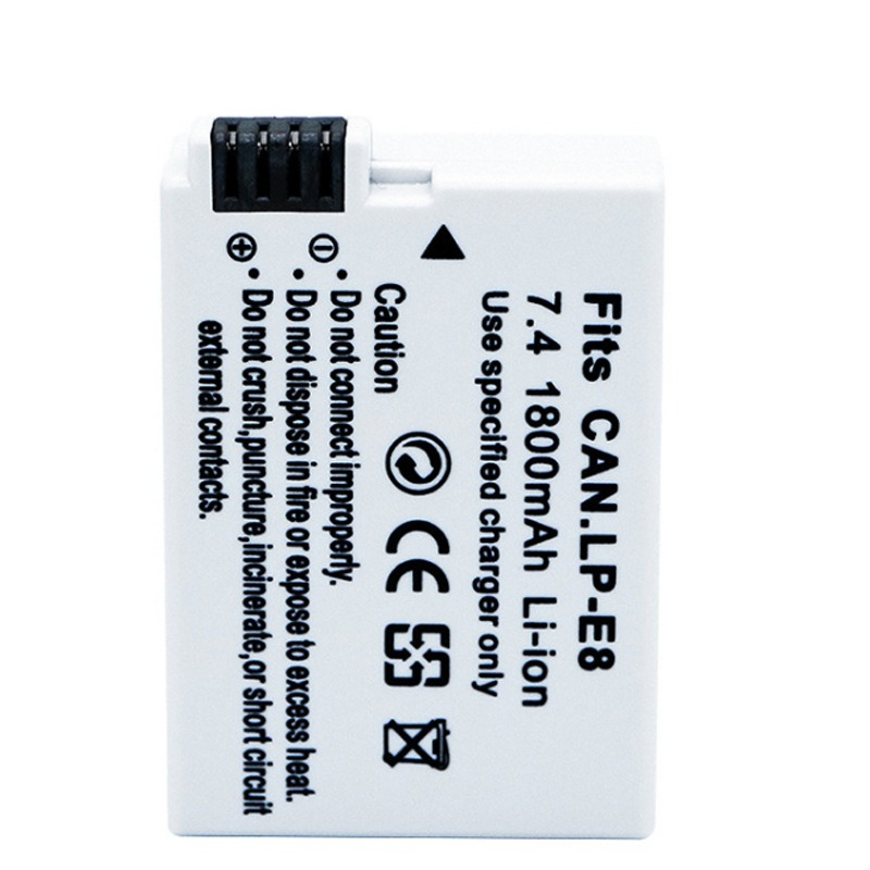 New LP-E8 Camera Battery for C - Drones review and price
