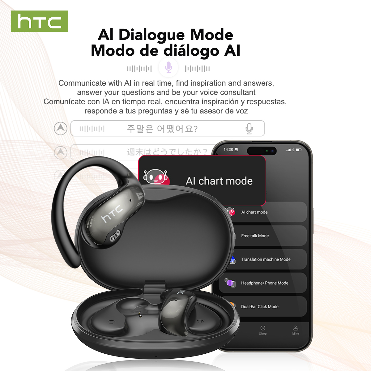 HTC NE19 Bluetooth Earphones A - Type C Wired Earphones With Mic review and price