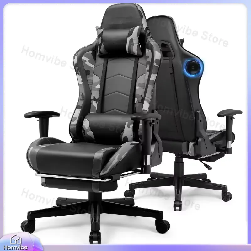 Ergonomic Gaming Chair with Bl - Speakers review and price
